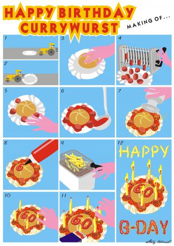 Cartoon: CURRY WURST CONTEST 085 (medium) by toonpool com tagged currywurst,contest