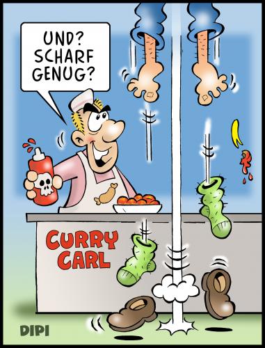 Cartoon: CURRY WURST CONTEST 095 (medium) by toonpool com tagged currywurst,contest