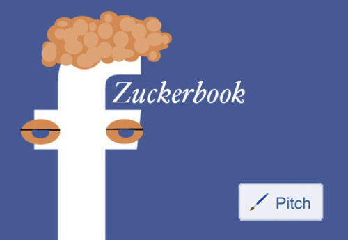 Cartoon: ZUCKERBOOK PITCH (medium) by toonpool com tagged networking,pitch,contest,facebook,zuckerbook,zuckerberg