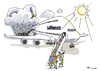 Cartoon: Airbus A380 Contest (small) by toonpool com tagged lufthansa airbus380 airbus plane flugzeug contest