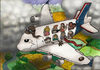 Cartoon: Airbus A380 Contest (small) by toonpool com tagged lufthansa,airbus380,airbus,plane,flugzeug,contest