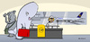 Cartoon: Airbus A380 Contest (small) by toonpool com tagged airbus380 contest lufthansa plane flugzeug