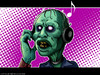 Cartoon: Bub Lubs Music (small) by nolanium tagged bub,the,zombie,illustration,nolan,harris,nolanium,day,of,dead,romero