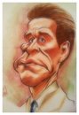 Cartoon: Willem Dafoe Caricature (small) by nolanium tagged willem,dafoe,caricature,nolan,harris,nolanium