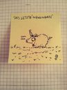 Cartoon: schweinhorn (small) by Post its of death tagged schwein