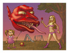 Cartoon: The Red balloon (small) by kernunnos tagged spad widdershins gobbling bruxomania poop