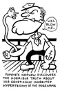 Cartoon: toon 19 (small) by kernunnos tagged popeye,nepotism,genetic,defect,inbreeding,royal,family,hemophelia