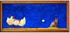 Cartoon: easter (small) by blau tagged easter ostern hass mobbing eier hase hass familie frauen männer naiv blau 