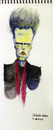Cartoon: Christopher Walken (small) by morurit tagged christopher,walken,hollywood