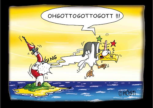 Cartoon: Höstis Emma und Konsorten (medium) by Hösti tagged hösti,cartoons,hoesti,stephan,höstermann,emma,und,konsorten,möwe