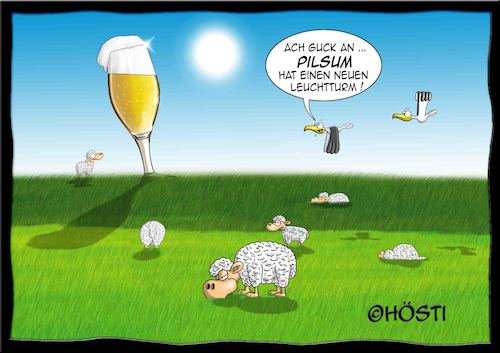 Cartoon: Höstis Emma und Konsorten (medium) by Hösti tagged hösti,cartoons,hoesti,stephan,höstermann,emma,und,konsorten,möwe