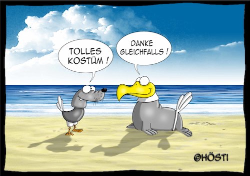 Cartoon: Höstis Emma und Konsorten (medium) by Hösti tagged hösti,cartoons,hoesti,stephan,höstermann,emma,und,konsorten,möwe