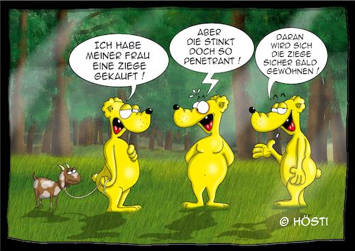 Cartoon: Höstis Hösti Bärchen (medium) by Hösti tagged hösti,cartoons,hoesti,stephan,höstermann,aus,dem,leben,höstibärchen,bärencartoons