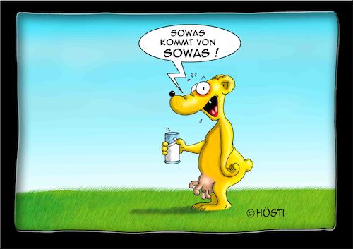 Cartoon: Höstis Hösti Bärchen (medium) by Hösti tagged hösti,cartoons,hoesti,stephan,höstermann,aus,dem,leben,höstibärchen,bärencartoons
