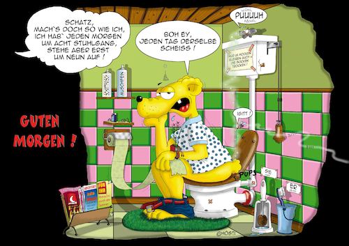 Cartoon: Höstis Hösti Bärchen (medium) by Hösti tagged hösti,cartoons,hoesti,stephan,höstermann,aus,dem,leben,höstibärchen,bärencartoons