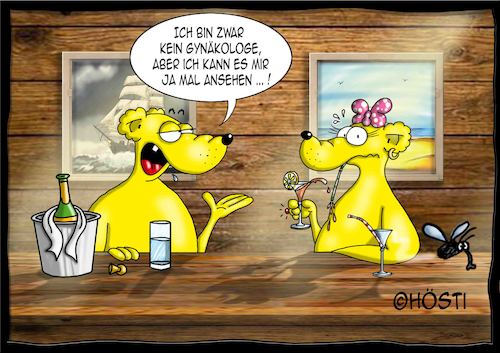 Cartoon: Höstis Hösti Bärchen (medium) by Hösti tagged hösti,cartoons,hoesti,stephan,höstermann,aus,dem,leben,höstibärchen,bärencartoons