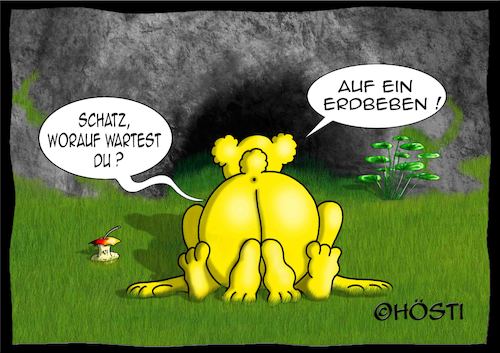 Cartoon: Höstis Hösti Bärchen (medium) by Hösti tagged hösti,cartoons,hoesti,stephan,höstermann,aus,dem,leben,höstibärchen,bärencartoons