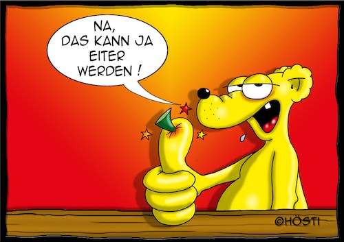 Cartoon: Höstis Hösti Bärchen (medium) by Hösti tagged hösti,cartoons,hoesti,stephan,höstermann,aus,dem,leben,höstibärchen,bärencartoons