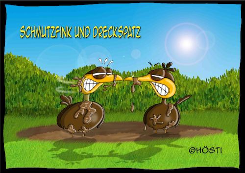 Cartoon: Höstis Vögelkunde (medium) by Hösti tagged hösti,cartoons,hoesti,stephan,höstermann,vögel,vogel,ornithologie,vögelkunde