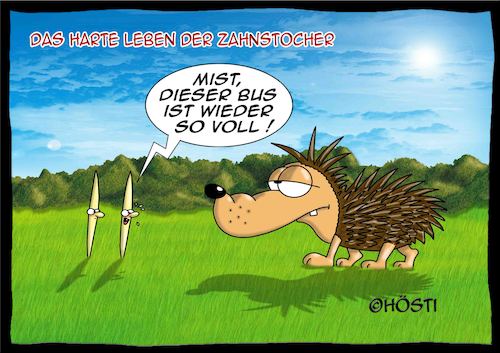 Cartoon: Höstis Zahnstocher (medium) by Hösti tagged hösti,cartoons,hoesti,stephan,höstermann,zahnstocher,dies,und,das