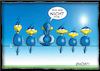 Cartoon: Höstis Batty Birds (small) by Hösti tagged hösti,cartoons,hoesti,stephan,höstermann,batty,birds,vögel