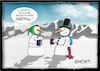 Cartoon: Höstis Die Schneemanns (small) by Hösti tagged hösti,cartoons,hoesti,stephan,höstermann,schneemann,die,schneemanns,winter,glühwein,frost