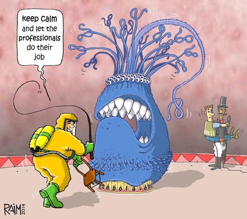 ebola By raim | Education & Tech Cartoon | TOONPOOL