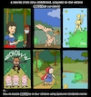 Cartoon: Enchanted Stories (small) by raim tagged stayathome covid19 pandemic