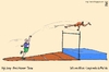 Cartoon: high jump (small) by raim tagged games olympics