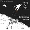 Cartoon: neil armstrong (small) by raim tagged neil,armstrong