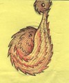 Cartoon: Pangolin (small) by claretwayno tagged pangolin,india,armadillo,aardvark