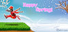 Cartoon: Happy Norouz! (small) by Ali Miraee tagged happy,norouz,nowrouz,spring,seyed,ali,miraee