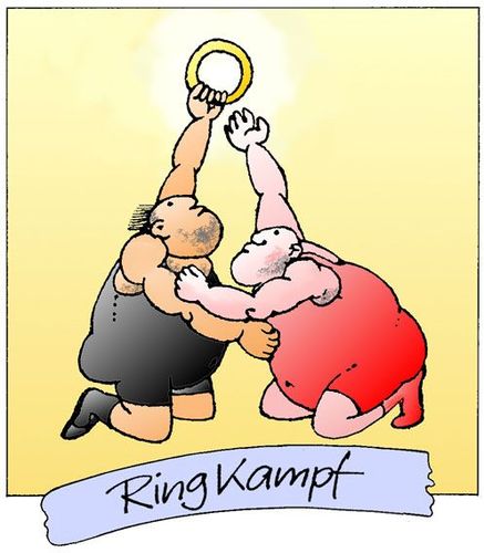 Cartoon: SPORT ist COOL! (medium) by Zotto tagged eislauf,ringkampf,hammerwerfen,hindernislauf,korbball,kugelstoßen,bogenschießen,wasserball