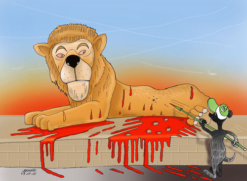 Cartoon: Afghanistan ... (medium) by Shahid Atiq tagged 0140