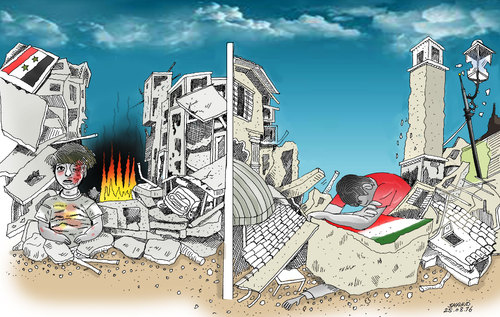 Italy Earthquake By Shahid Atiq | Politics Cartoon | TOONPOOL