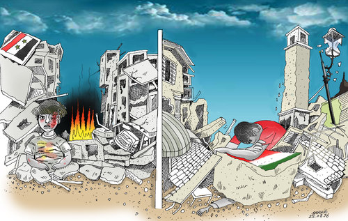 Cartoon: Italy Earthquake (medium) by Shahid Atiq tagged afghanistan,kabul,syria,iran,switzerland,schweiz,usa,france,football,safi,cartooneu,uk,safe,atiq,fara,shahid,nice,caricatue,cartoon,on,entry,italy