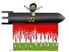 Cartoon: Afghan Execution in IRAN (small) by Shahid Atiq tagged 0118