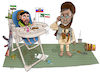 Cartoon: Afghan warlords ! (small) by Shahid Atiq tagged afghanistan