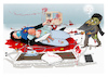 Cartoon: Attack on maternity hospital! (small) by Shahid Atiq tagged afganistan