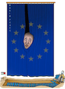 Cartoon: Condemning! (small) by Shahid Atiq tagged eu