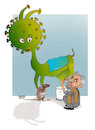 Cartoon: COVID-19 ... (small) by Shahid Atiq tagged afganistan