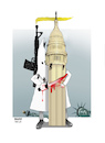 Cartoon: Crisis Ceartors ! (small) by Shahid Atiq tagged usa