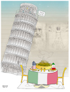 Cartoon: Do they really want peace? (small) by Shahid Atiq tagged iran