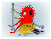 Cartoon: First of May! (small) by Shahid Atiq tagged world