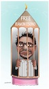 Cartoon: FREE RAMON ESONO!!! (small) by Shahid Atiq tagged freedom