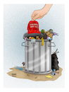 Cartoon: Game Over ! (small) by Shahid Atiq tagged usa