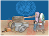 Cartoon: Gaza Food Crisis! (small) by Shahid Atiq tagged gaza