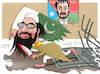 Cartoon: Global terrorist released ! (small) by Shahid Atiq tagged afghanistan,balkh,helmand,kabul,london,nangarhar,and,ghor,attack