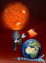 Cartoon: Global warming (small) by Shahid Atiq tagged co2