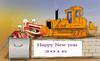 Cartoon: Happy New year (small) by Shahid Atiq tagged new,year,afghanistan,kabul